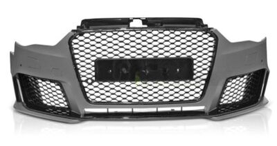 PARE CHOC AVANT AUDI A3 8V SPORTBACK / CABRIOLET PHASE 1 LOOK RS3 EURO V1 (2012/04-2016)