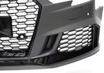 PARE CHOC AVANT AUDI A3 8V 3 OU 5 PORTES PHASE 2 LOOK RS3 "black edition" (05-2016/2020)