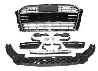 PARE CHOC AVANT AUDI A3 8V 3 OU 5 PORTES PHASE 2 LOOK S3 (05-2016/2020)