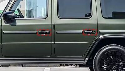 ENJOLIVEURS DE POIGNEES DE PORTES (AVANT+ARRIERE) MERCEDES CLASSE G III (2025+)