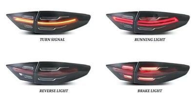 FEUX A LEDS LIGHTBAR DTS (DYNAMIC TURN SIGNAL - CLIGNOTANTS DEFILANTS) FORD MONDEO MK5 PHASE 1 (2013/2016)