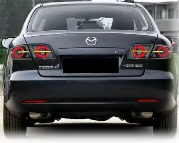 FEUX A LEDS MAZDA 6 LIMOUSINE TYPE GG AVEC LIGNOTANTS DTS - DYNAMIC TURN SIGNAL - (2002/08-2007)