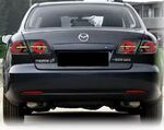 FEUX A LEDS MAZDA 6 LIMOUSINE TYPE GG AVEC LIGNOTANTS DTS - DYNAMIC TURN SIGNAL - (2002/08-2007)