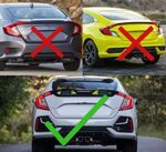 FEUX A LEDS FULL LEDS HONDA CIVIC X HATCHBACK AVEC CLIGNOTANTS DTS -DYNAMIC TURN SIGNAL - VERSION 2 (2016/2021)