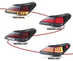 FEUX A LEDS LEXUS RX III 350 / RX III 450 H AVEC CLIGNOTANTS DTS DEFILANTS -DYNAMIC TURN SIGNAL" V2 (2009/2015)