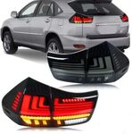 FEUX A LEDS LEXUS RX350 RX330 RX400h AVEC CLIGNOTANTS DTS DEFILANTS -DYNAMIC TURN SIGNAL"  (2004/2009)