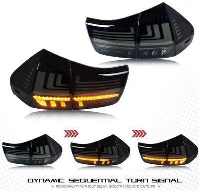 FEUX A LEDS LEXUS RX350 RX330 RX400h AVEC CLIGNOTANTS DTS DEFILANTS -DYNAMIC TURN SIGNAL"  (2004/2009)