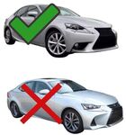 ECLAIRAGE DE JOUR A LEDS LEXUS IS XE30 PHASE 1 (2013/2016)