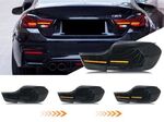 FEUX A LEDS "LASER LOOK BLACK EDITION" BMW SERIE 4 F32/F33/F36/F82 AVEC CLIGNOTANTS DTS -DYNAMIC TURN SIGNAL - (2013/2019)