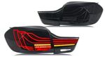 FEUX A LEDS "LASER LOOK BLACK EDITION" BMW SERIE 4 F32/F33/F36/F82 AVEC CLIGNOTANTS DTS -DYNAMIC TURN SIGNAL - (2013/2019)
