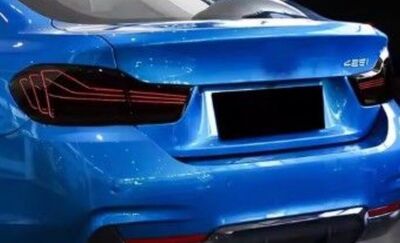 FEUX A LEDS "LASER LOOK BLACK EDITION" BMW SERIE 4 F32/F33/F36/F82 AVEC CLIGNOTANTS DTS -DYNAMIC TURN SIGNAL - (2013/2019)