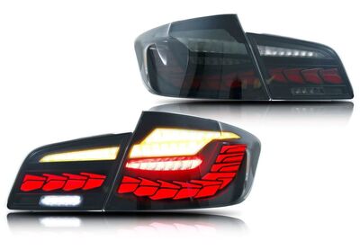FEUX A LEDS BMW SERIE 5 F10 FULLS LEDS AVEC FONCTION DTS -DYNAMIC TURN SIGNAL- Vé (2010/2017)