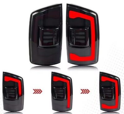 FEUX A LEDS DODGE RAM AVEC CLIGNOTANTS DTS -DYNAMIC TURN SIGNAL - VERSION 1 (2002/2005)
