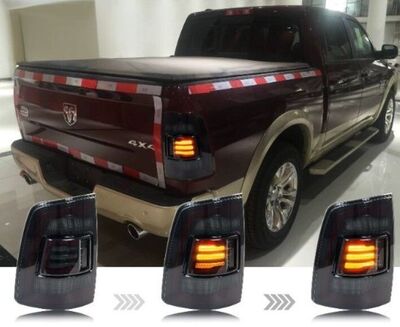 FEUX A LEDS DODGE RAM AVEC CLIGNOTANTS DTS -DYNAMIC TURN SIGNAL - (2009/2018)