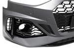 PARE CHOC AVANT AUDI A4 B9 PHASE 2 LOOK RS4 AVEC EMPLACEMENTS CAMERA ET ACC (05-2019/2024)