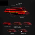 FEUX A LEDS VW GOLF VII "FULL LEDS" AVEC FONCTION DTS (avec clignotants à leds défilants) V1 (2012/2019)