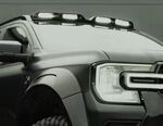 CASQUETTE DE PARE BRISE A LEDS FORD RANGER T9 V1 (2023+)