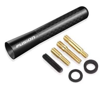 ANTENNE DE TOIT ALU/CARBONE LOOK AVEC LOGO KA , C MAX, FUSION ,GALAXY , PUMA OU RAPTOR