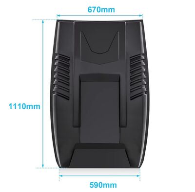 BOSSAGE DE CAPOT FORD RANGER T9 V1 (2023+)
