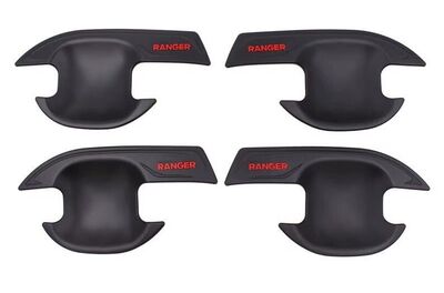 COQUILLES DE POIGNEES DE PORTES FORD RANGER T6/T7/T8 DOUBLE CABINE (2012/2021)