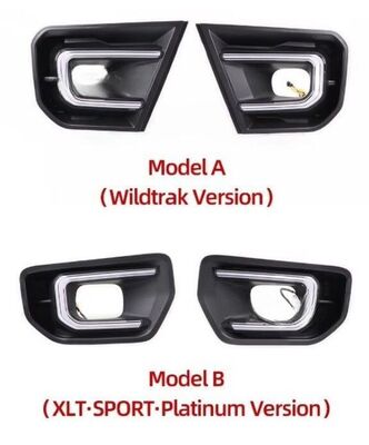ECLAIRAGE DE JOUR TYPE "RUNNING DAYLIGHTS"FORD RANGER T9 PHASE 1 XLT Sport Platinum OU WILDTRACK (2023+)