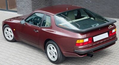 LAME DE PARE CHOC ARRIERE PORSCHE 944 (1982/1991)