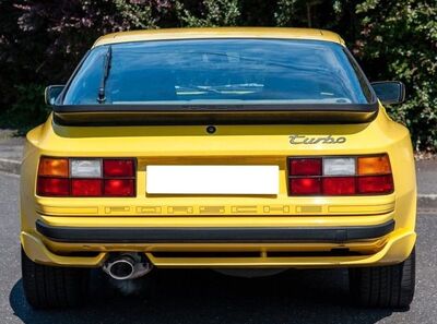 LAME DE PARE CHOC ARRIERE PORSCHE 944 (1982/1991)