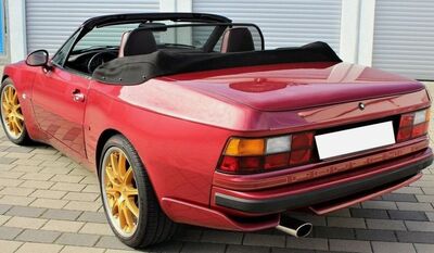 LAME DE PARE CHOC ARRIERE PORSCHE 944 (1982/1991)