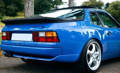 LAME DE PARE CHOC ARRIERE PORSCHE 944 (1982/1991)