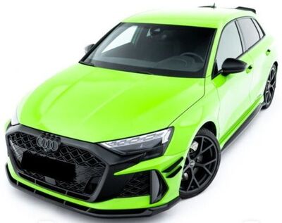 LAME DE PARE CHOC AVANT AUDI RS3 8Y PHASE 2 VERSION 1(2024+)
