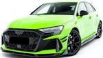 LAME DE PARE CHOC AVANT AUDI RS3 8Y PHASE 2 VERSION 3 (2024+)