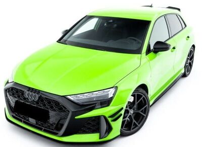 LAME DE PARE CHOC AVANT DTM LOOK "CNC" AUDI RS3 8Y SPORTBACK OU LIMOUSINE/SEDAN PHASE 2 (2024+)