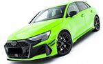 LAME DE PARE CHOC AVANT DTM LOOK "CNC" AUDI RS3 8Y SPORTBACK OU LIMOUSINE/SEDAN PHASE 2 (2024+)
