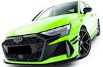 LAME DE PARE CHOC AVANT DTM LOOK "CNC CUPWINGS" AUDI RS3 8Y SPORTBACK OU LIMOUSINE/SEDAN PHASE 2 (2024+)