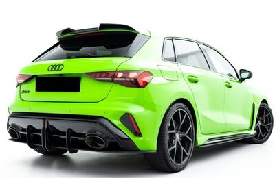 RAJOUT DE DIFFUSEUR ARRIERE EN ABS AUDI RS3 8Y SPORTBACK PHASE 2 "CNC" (2024+)
