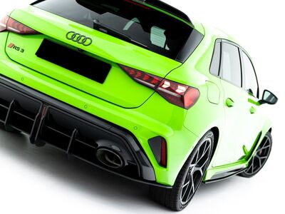 RAJOUT DE DIFFUSEUR ARRIERE EN ABS AUDI RS3 8Y SPORTBACK PHASE 2 "CNC" (2024+)
