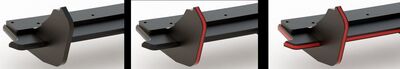 RAJOUT DE DIFFUSEUR ARRIERE EN ABS AUDI RS3 8Y SPORTBACK PHASE 2 "CNC CUPWINGS" (2024+)