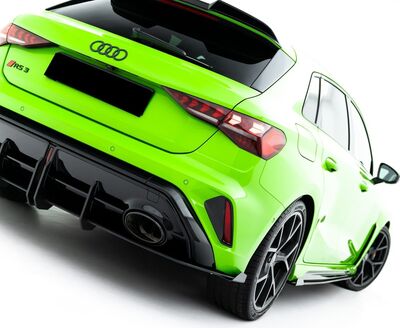 RAJOUT DE DIFFUSEUR ARRIERE EN ABS AUDI RS3 8Y SPORTBACK PHASE 2 "CNC CUPWINGS" (2024+)