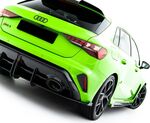 RAJOUT DE DIFFUSEUR ARRIERE EN ABS AUDI RS3 8Y SPORTBACK PHASE 2 "CNC CUPWINGS" (2024+)