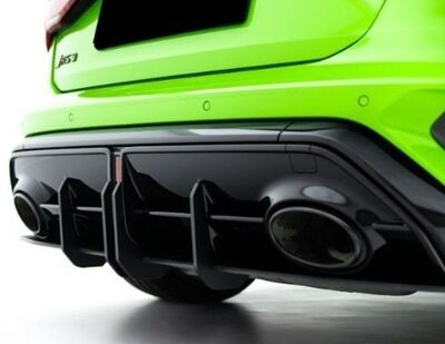 RAJOUT DE DIFFUSEUR ARRIERE EN ABS AUDI RS3 8Y SPORTBACK PHASE 2 "CNC CUPWINGS" (2024+)