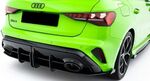 RAJOUT DE DIFFUSEUR ARRIERE EN ABS AUDI RS3 8Y SPORTBACK PHASE 2 "CNC CUPWINGS" (2024+)