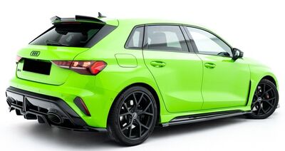 JEU DE BAS DE CAISSE (RAJOUTS EN ABS) AUDI RS3 8Y SPORTBACK OU LIMOUSINE SEDAN MX V1 (2021+)