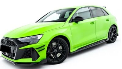 JEU DE BAS DE CAISSE (RAJOUTS EN ABS) AUDI RS3 8Y SPORTBACK OU LIMOUSINE SEDAN MX V2 (2021+)
