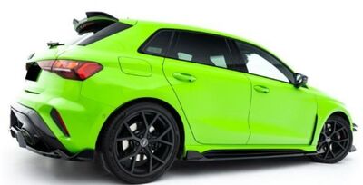 JEU DE BAS DE CAISSE (RAJOUTS EN ABS) AUDI RS3 8Y SPORTBACK OU LIMOUSINE SEDAN MX V2 (2021+)