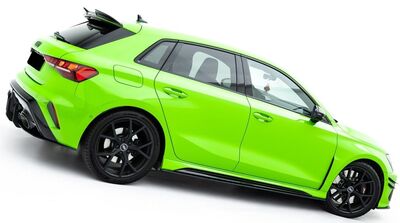 JEU DE BAS DE CAISSE (RAJOUTS EN ABS) AUDI A3 8Y RS3 SPORTBACK OU LIMOUSINE SEDAN PHASE 2 "CNC" (2024+)