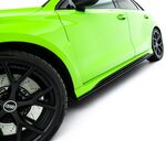 JEU DE BAS DE CAISSE (RAJOUTS EN ABS) AUDI A3 8Y RS3 SPORTBACK OU LIMOUSINE SEDAN PHASE 2 "CNC" (2024+)