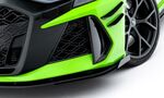 SPLITTERS DE PARE CHOC AVANT AUDI RS3 8Y SPORTBACK OU LIMOUSINE/SEDAN PHASE 2 (2024+)