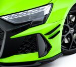 SPLITTERS "CANARDS" DE PARE CHOC AVANT AUDI RS3 8Y SPORTBACK OU LIMOUSINE SEDAN PHASE 2 (2024+)