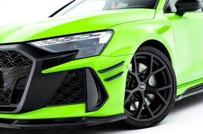 SPLITTERS "CANARDS" DE PARE CHOC AVANT AUDI RS3 8Y SPORTBACK OU LIMOUSINE SEDAN PHASE 2 (2024+)