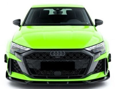 SPLITTERS "CANARDS" DE PARE CHOC AVANT AUDI RS3 8Y SPORTBACK OU LIMOUSINE SEDAN PHASE 2 (2024+)